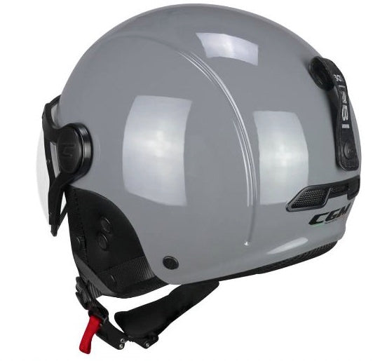 Casque Vélo CGM Ebi Mono Gris Arrière 3/4